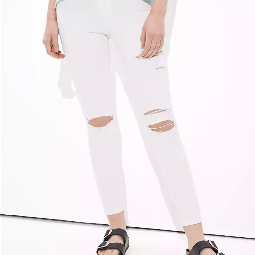 American Eagle 🦅 Distressed Hi-Rise NLS Jeggings